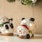 Glitzhome® Lighted Ceramic Snowman Table Décor Set